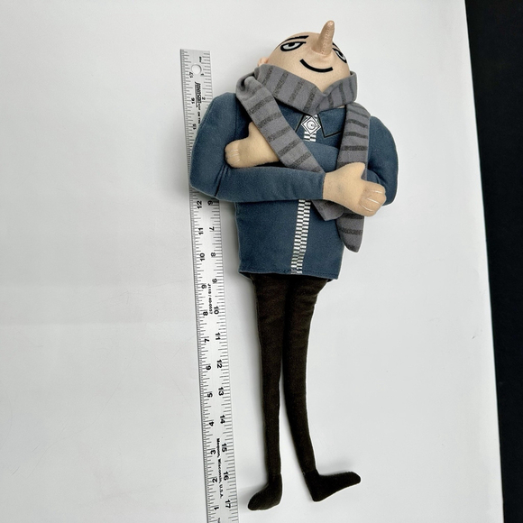 Despicable Me Minion Made Gru Plush Stuffed 17" Toy Factory - Picture 5 of 8